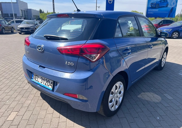 Hyundai i20 cena 38900 przebieg: 116579, rok produkcji 2017 z Sopot małe 106